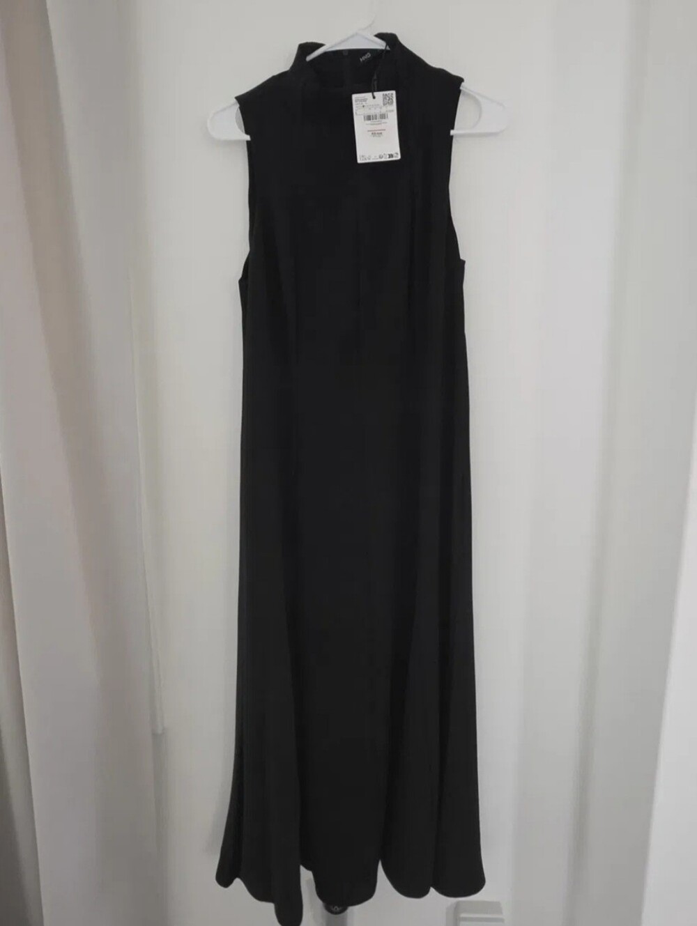 "NWT Mango High Neck Godet Maxi Dress" —"Vestido 423 Marta2"